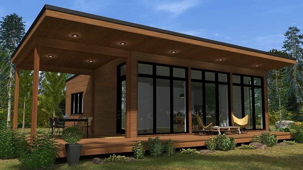 Desain Rumah Papan
