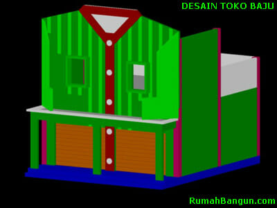 desain toko baju