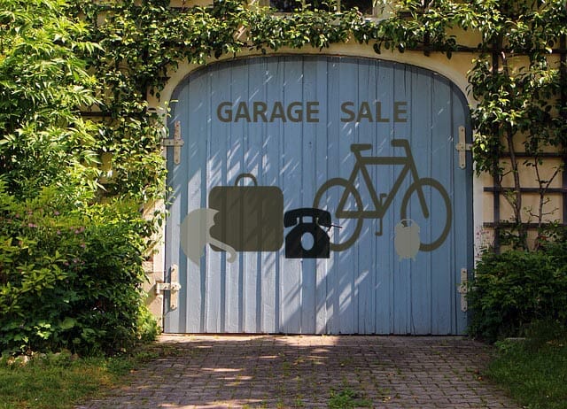 garage sale