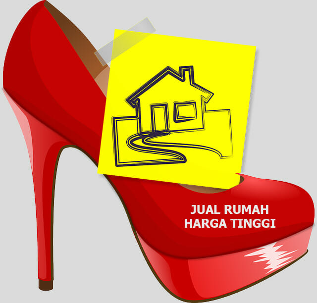 jual rumah harga tinggi