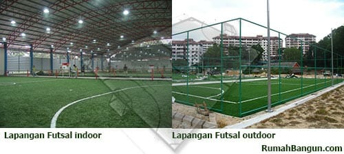 biaya pembuatan lapangan futsal