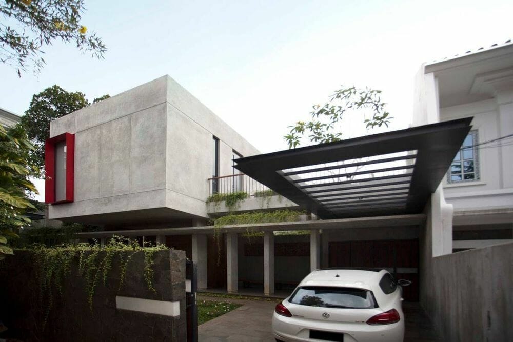 desain rumah minimalis tampak depan