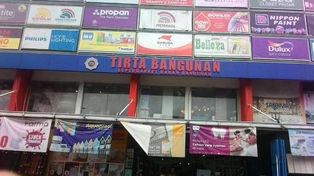 toko bangunan terdekat