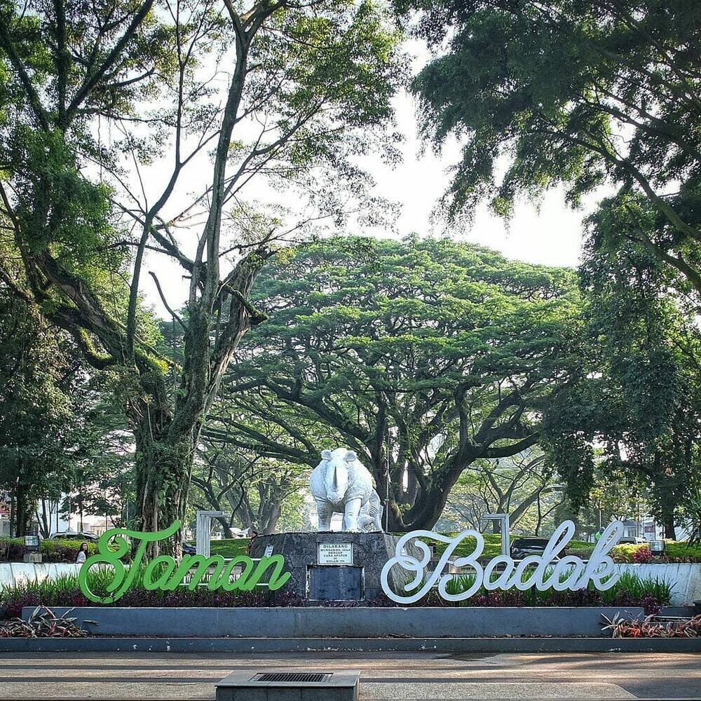 lokasi taman badak bandung