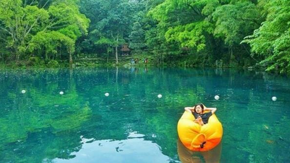 Foto Telaga Biru Cipanas