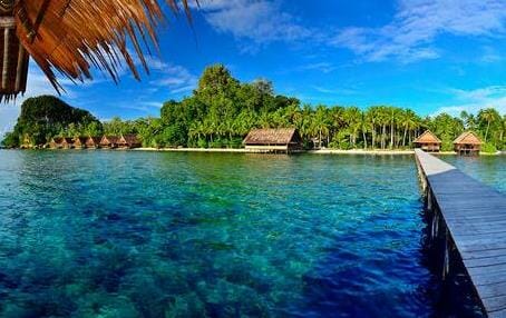 Gambar pulau salawati raja ampat