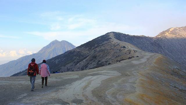 Jalur Pendakian Kawah Ijen