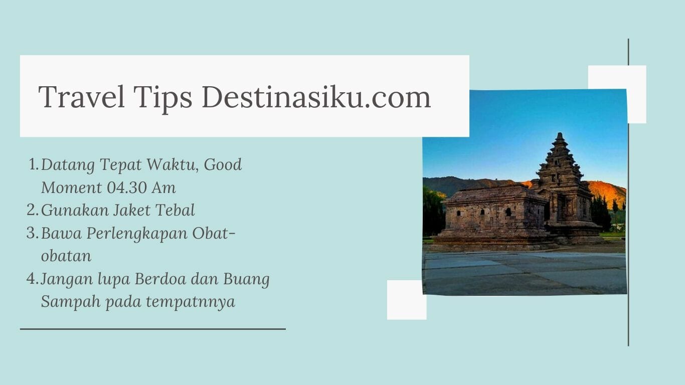 Tips Berwisata di Candi Arjuna
