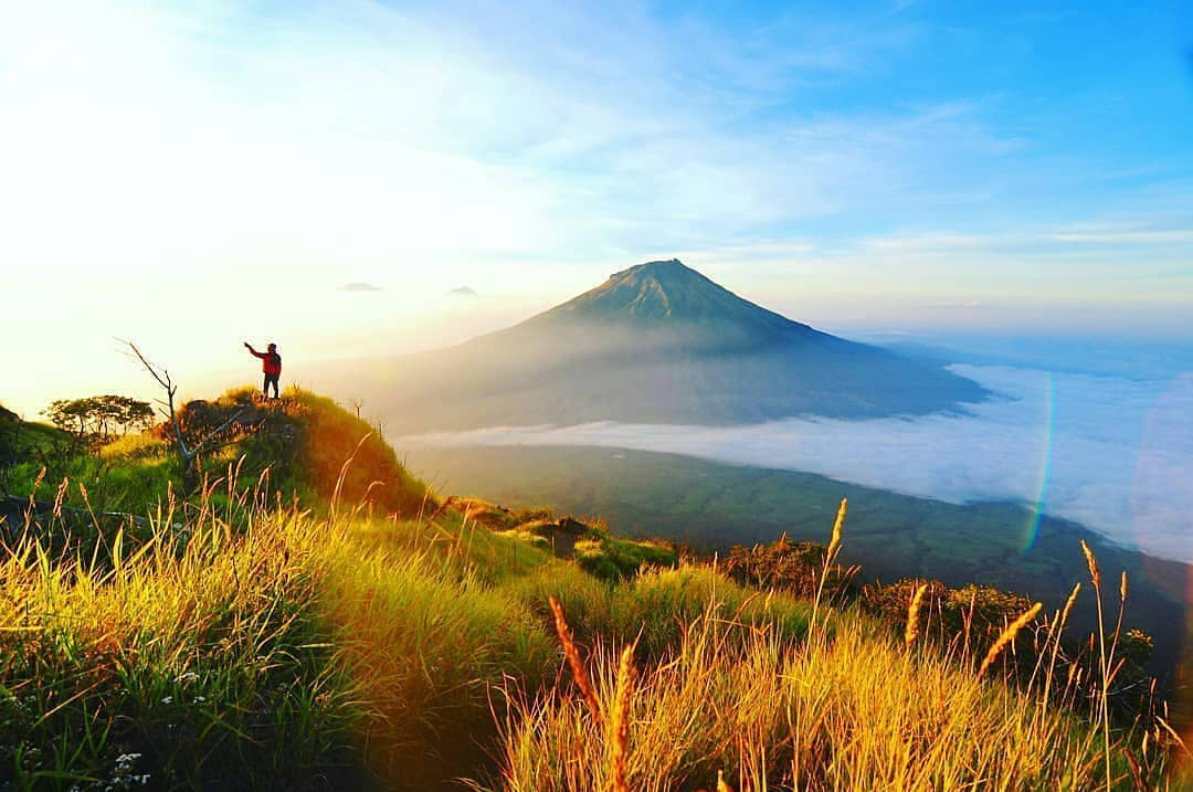 gunung sindoro jawa tengah