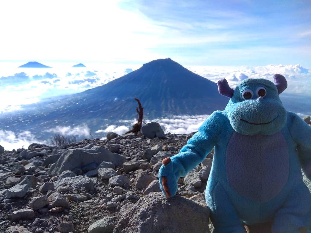 jalur pendakian gunung sindoro paling mudah