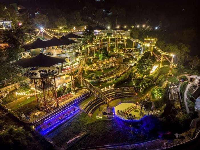 tempat wisata malam di bandung
