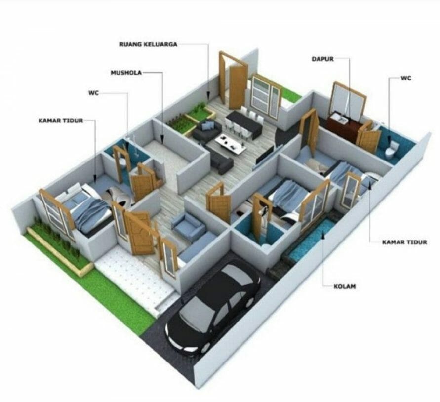 kesalahan ketika membuat desain rumah 1 lantai