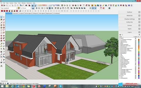 aplikasi desain pc - Google SketchUp