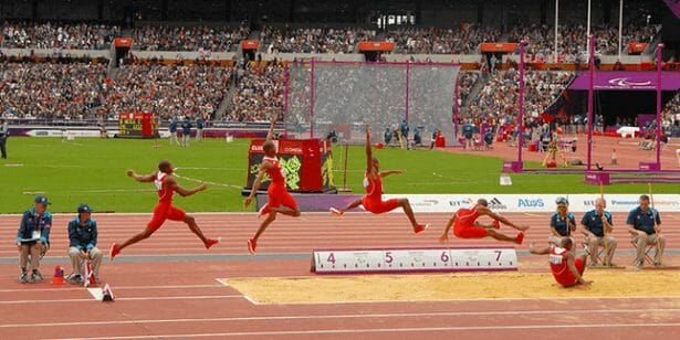 Gambar Lapangan Atletik Lompat