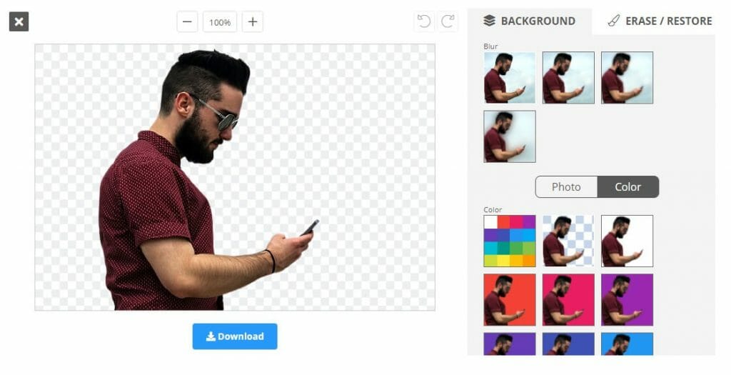 Menu Color Foto