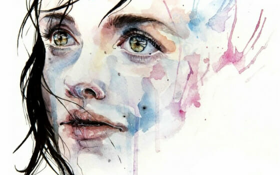 Teknik Menggambar Aquarel