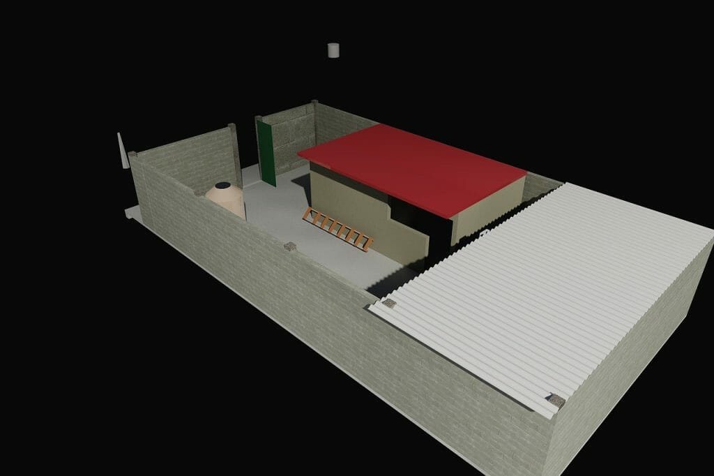 membuat desain gambar rumah