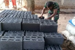 kelebihan batako dibanding batu bata merah