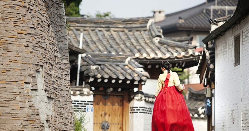 hanbok hanbok untuk perempuan