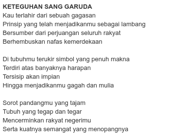 keteguhan sang garuda