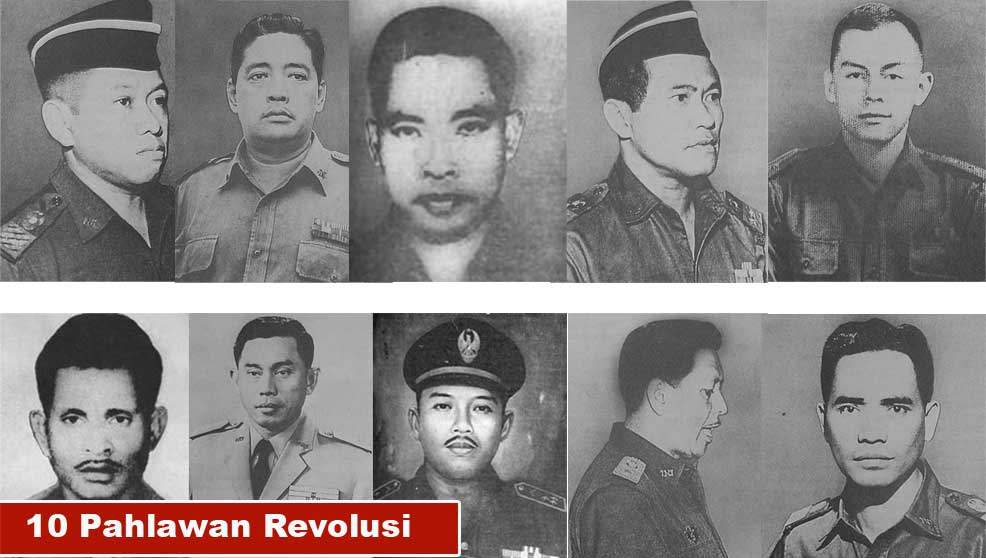 10 gambar Pahlawan Revolusi