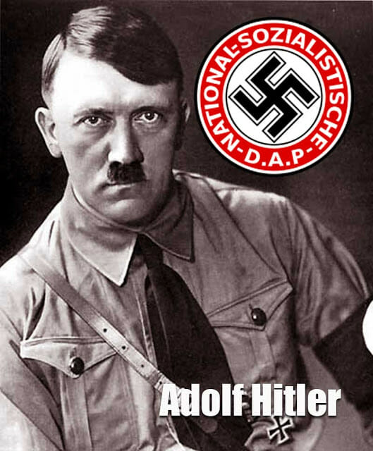 Adolf Hitler dengan Partai Nazi