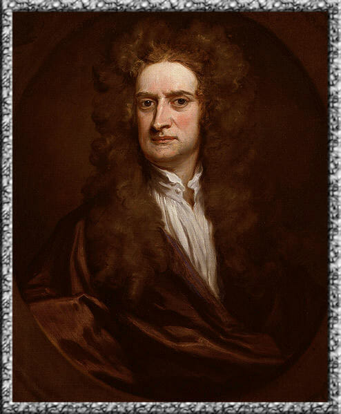 Newton pada tahun 1702