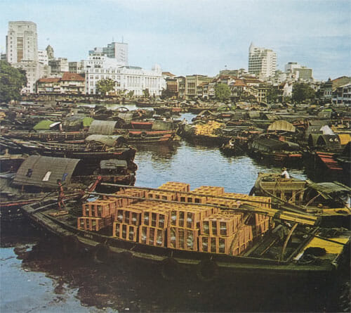 Singapura sebagai pelabuhan transito dunia