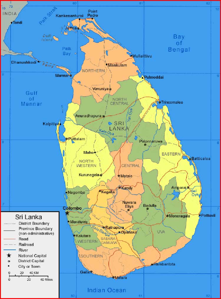 Peta Sri Lanka