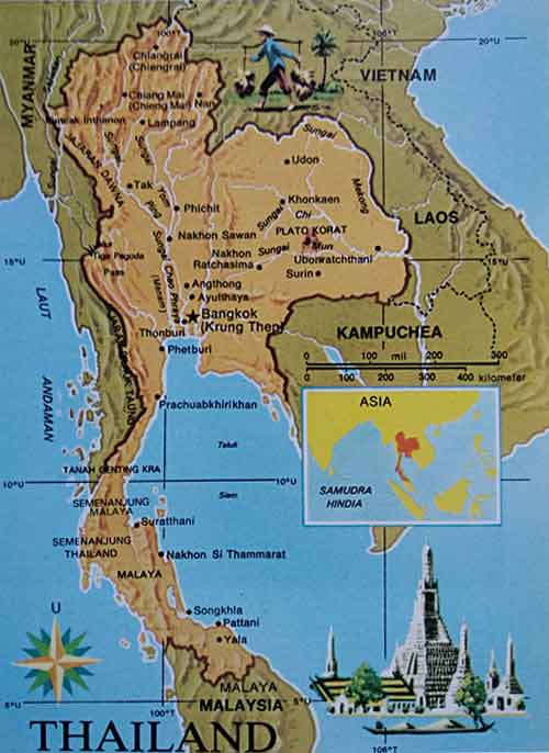 fakta negara thailand