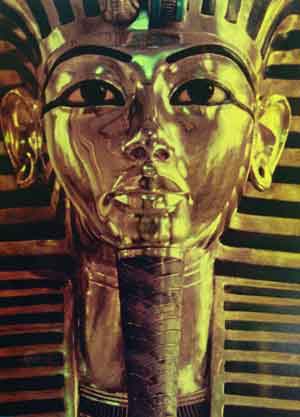 Topeng emas Raja Tutankhamen