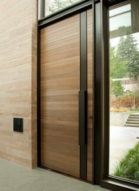 pintu minimalis kayu