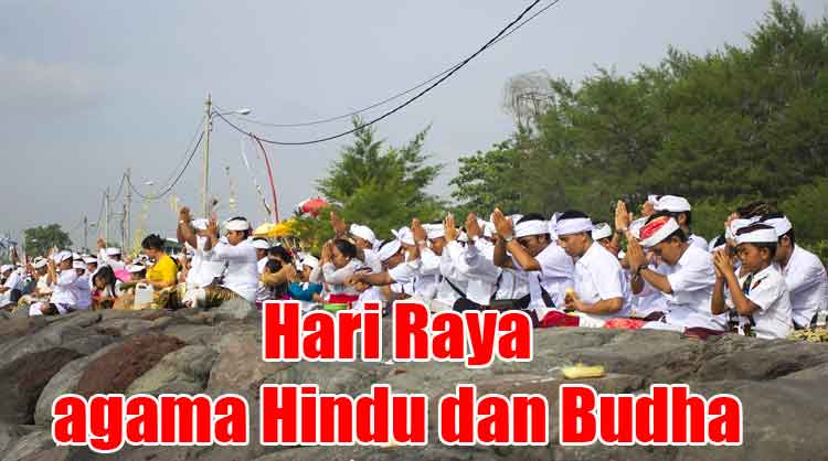 hari raya agama Hindu dan Budha