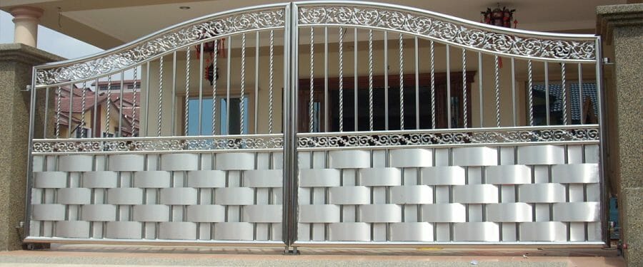 desain pagar rumah