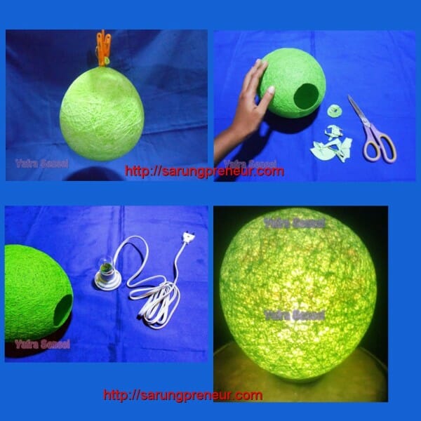 Cara Membuat Lampion Cantik dari Balon Cara Membuat Lampion Cantik dari Balon