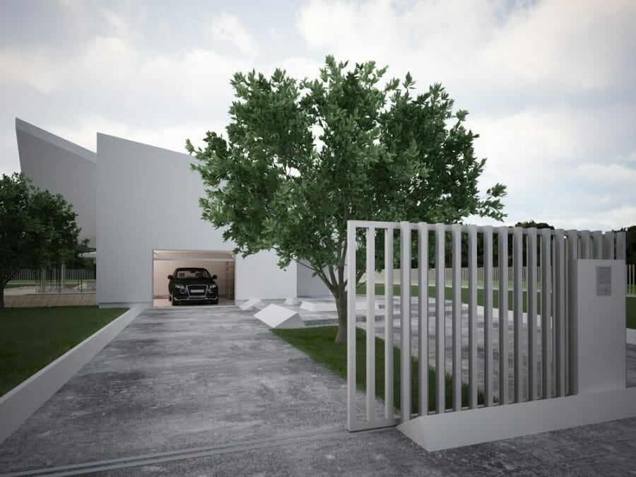 desain pagar rumah