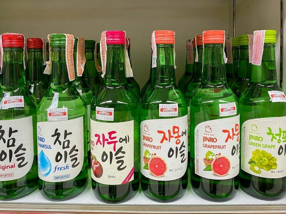 minuman beralkohol di korea minuman alkohol Korea Selatan