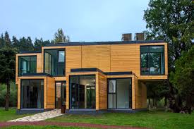 desain rumah kayu modern minimalis