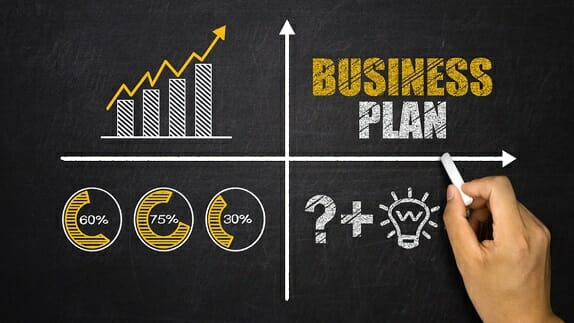 template rencana bisnis tradisional sederhana