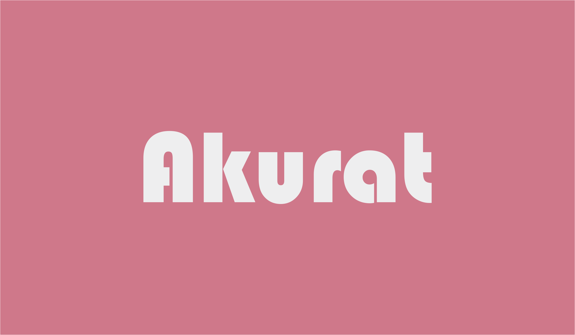 arti akurat adalah